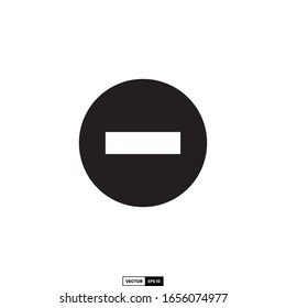 icono de detención, plantilla vectorial de inspiración de diseño para interfaz y cualquier propósito