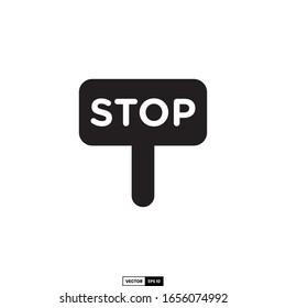 stop icon, design inspiration vector template for interface and any purpose