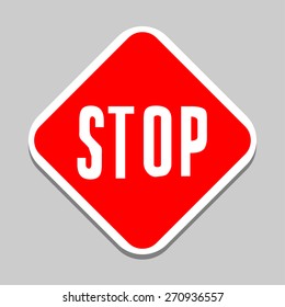 stop icon great for any use. Vector EPS10.