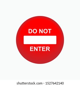 Stop Icon - Prohibition Vector, Sign and Symbol for Design, Presentation, Website or Apps Elements. 