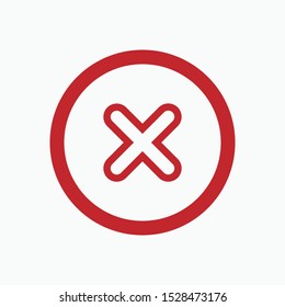 Stop Icon - Prohibition Vector, Sign and Symbol for Design, Presentation, Website or Apps Elements. 