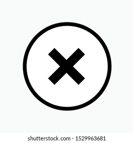 
Stop Icon - Prohibition Vector, Sign and Symbol for Design, Presentation, Website or Apps Elements. 