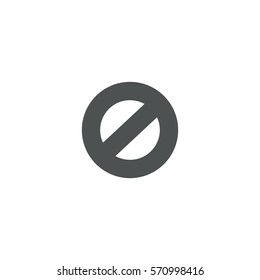 stop icon. sign design