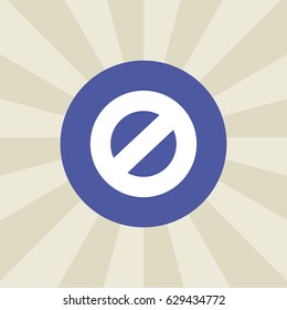 stop icon. sign design. background