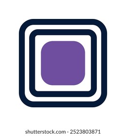 stop icon. vector dual tone icon for your website, mobile, presentation, and logo design.