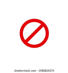 Stop icon.  Vector illustration for graphic design, Web, UI, app.