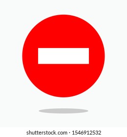 Stop Icon - Vector Sign and Symbol for Design, Presentation, Website or Apps Elements.