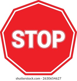 Stop icon for warning issues.