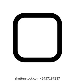 Stop icon for web, app, infographic, etc
