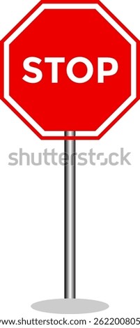 Stop icons. Warning symbol. traffic symbol. regulatory warning sign. no trespassing
