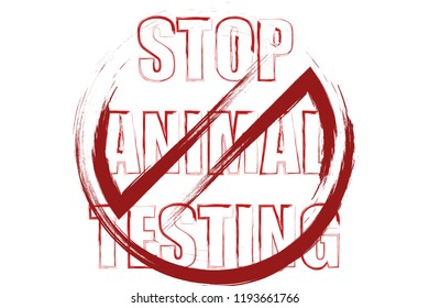 Stop lab tests on animals.