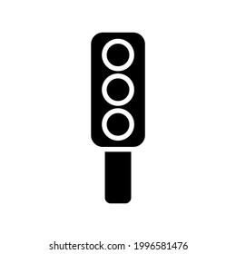 Stop Light Icon Or Logo Isolated Sign Symbol Vector Illustration - High Quality Black Style Vector Icons
