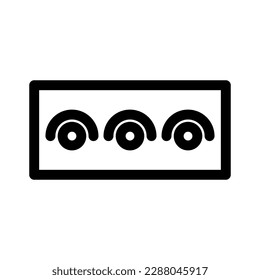 stop light icon or logo isolated sign symbol vector illustration - high quality black style vector icons