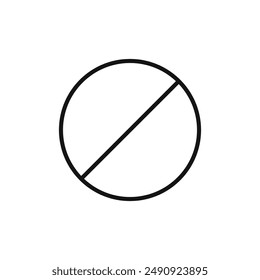 Detener contorno de Vector de signo de logotipo