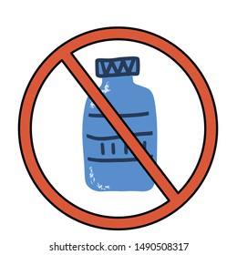 Stop medicament sign icon. Restrict symbol. Vector  illustration.