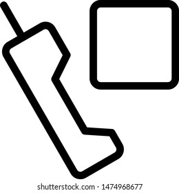Stop music on classical cell phone equipment