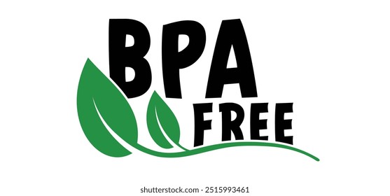 Stop, no BPA free, Bisfenol A. Bottles are made from alternative materials, chemical used to harden and strengthen plastic that does not contain any harmful chemical. Non toxic plastic, eco package. 