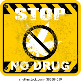 stop, no drug