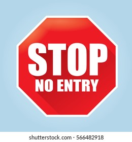 No detener la señal de entrada - diseño de vector plano