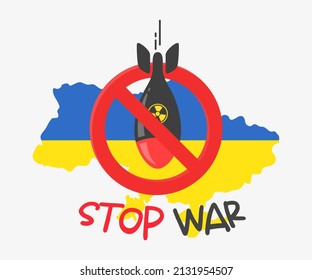 Stop Nuclear War Russian Nuclear Bomb Attack On Ukraine