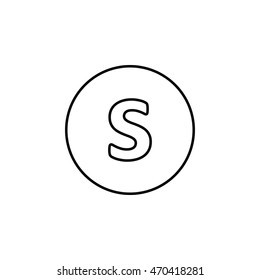 Stop Outline Icon