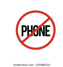 Stop phone icon vector. Stop phone symbol. Linear style sign for mobile concept and web design. Stop phone symbol illustration. Pixel vector graphics - Vector.