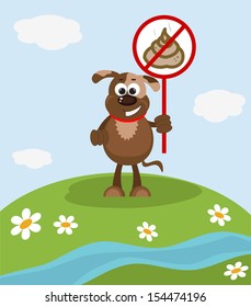 Stop Poop Sign 