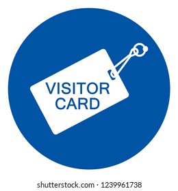 Stop Return Card Symbol Sign ,Vector Illustration, Isolate On White Background Label .EPS10