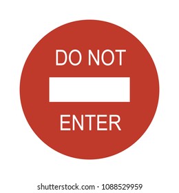 Stop road sign set. Warning road information for drivers and pedestrians, no cars are coming signing system signal. Vector illustration isolated on white background