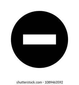 Stop road sign set. Warning road information for drivers and pedestrians, no cars are coming signing system signal. Vector illustration isolated on white background