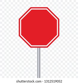 Stop road sign for traffic on transparent background - Powered by Shutterstock - Get 15% off with code: PIKWIZARD15