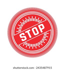 Stop Rubber stamp Design arts illustration 