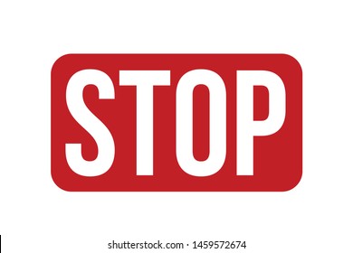 Stop Rubber Stamp. Stop Stamp Seal – Vector