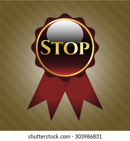 Stop shiny ribbon