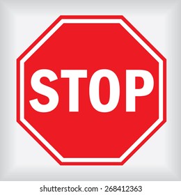 Stop Sign - Shutterstock ID 268412363