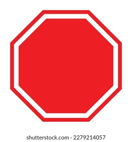 Stop Sign Blank , blank stop sign board, Empty sign board 