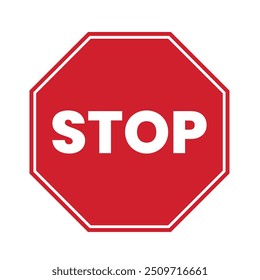 stop sign follow this sign for your safty