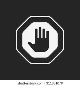 stop sign icon