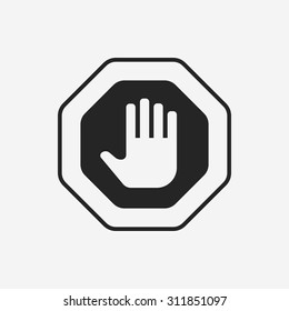 Stop Sign Icon