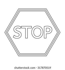 Stop Sign Icon