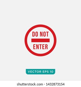 Stop Sign Icon Design, Vector EPS10