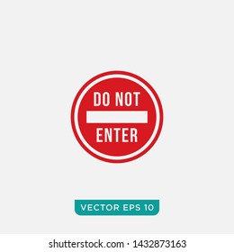 Stop Sign Icon Design, Vector EPS10