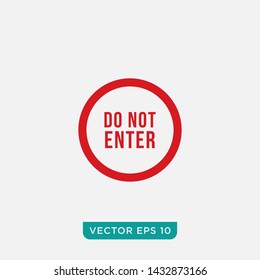 Stop Sign Icon Design, Vector EPS10