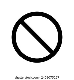 Stop sign, icon of stop EPS 10