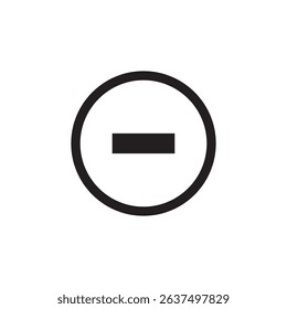 Stop sign, stop icon illustration.