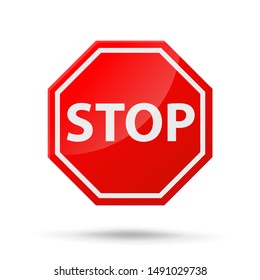 Stop sign icon Notifications that do not do anything.