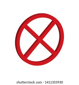 stop sign icon vector design illustration template