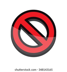 stop sign icon vector illustration eps 10