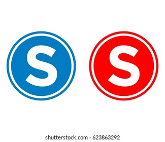 stop sign icon vector illustration