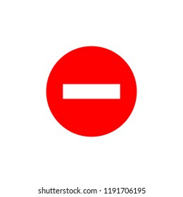 Stop sign icon vector. Stop symbol vector